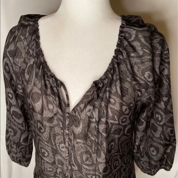 Liz Claiborne Sheer Blouse - Picture 1 of 6